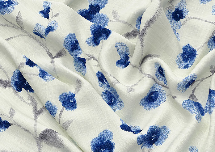 Como, Indigo - Twist&Fit Roman Blind - Image 4